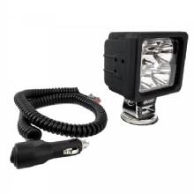 GOLIGHT GXL LED Work Light Series Portable Spot Light Magnetic Mount w and No Remote %2D 12V %2D Black