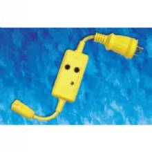 HUBBELL HBL105GF 15A Female To 30A Male W and Gfci Protection