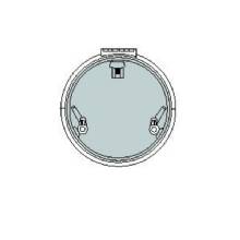 LEWMAR Size 22 Low Profile Hatch Flange Base