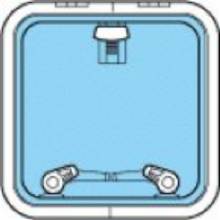 LEWMAR Size 40 Low Profile Hatch Flange Base
