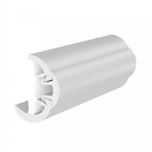 TACO MARINE SuproFlex Rub Rail Kit w and Flex Vinyl Overlay Insert %2D 2 inH x 1%2D1 and 4 inW x 80 ftL %2D White w and White Insert