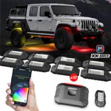 XK GLOW XK MAX RGBW 12pc LED rock