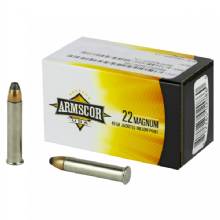 ARMSCOR 22WMR 40GR JHP 50 and 2000