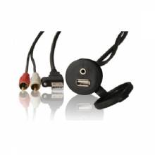 FUSION MS%2DCBUSB35 Panel Mount 35mm and USB Au in Jack