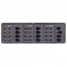 BEP MARINE 902NMH 12 Way DC Circuit Breaker Panel Horizontal