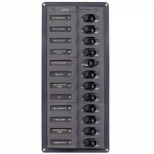 BEP MARINE 902NMV 12 Way DC Circuit Breaker Panel Vertical