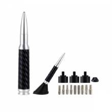 AMMOTENNA Car Truck Bullet Style Antenna AmmoTenna 50CFAMMO 50 Cal Replica Billet Mast 55in Replacement Antenna