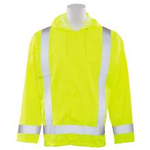 AWAREWEAR Oversized Rain Jacket Hi Viz Lime 3X 4X