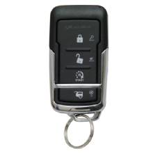 EXCALIBUR Excalibur 141107 4%2DButton Transmitter Remote Fob Replacement Car Key Fob for Remote Start Excalibur RS360EDP%2DBlack