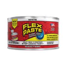 FLEX SEAL Fast Leak Sealant Flex Paste Rubber Epoxy 1 Pound Jar White PFSWHTR16