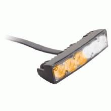 HEISE 41inch 6 LED Wh Amb Grille Mark Lite