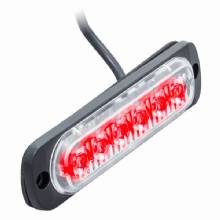 HEISE 44inch 6 LED Red Lite Marker Lights