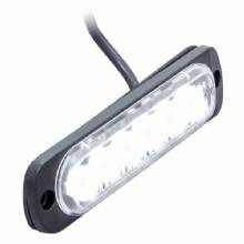 HEISE 44inch 6 LED White Lite Marker Lights