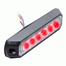 HEISE 49inch 6 LED Red Marker Lights