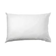 JS FIBER 19x25 White Pillow w Print on Print