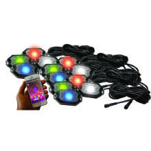 RACE SPORT LIGHTING 12 POD RGB plus W Hi Power Rock Light Com