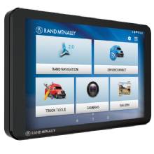 RAND MCNALLY Rand McNally TND Tablet Truck GPS And Tablet in One 8%2DInch Screen with Built%2DIn Dash Cam Easy%2Dto%2DRead Display%2DBlack