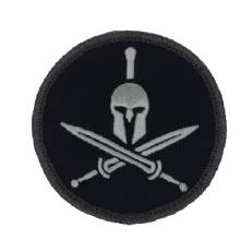 SCIPIO Scipio TPR Tactical Knight with Swords Morale Patch TPRSCSKLPCH %2D Military Style Patch for Hats and Backpacks %2D Law Enforcement Patches