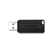 VERBATIM 128GB PinStripe USB Flash Drive Black
