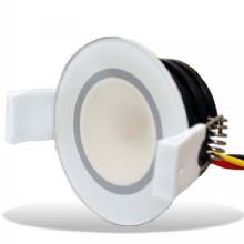 LUMISHORE Lumishore LUX DL65 Downlight Full Spectrum CRGBW 12 and 24vDC 5 Watt White Bezel