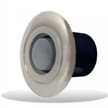 LUMISHORE Lumishore LUX CL25 Courtesy Full Spectrum CRGBW 12 and 24vDC 5 Watt Chrome Bezel