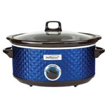 BRENTWOOD APPLIANCES 7%2DQt Slow Cooker Blue