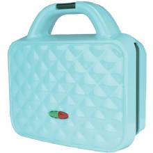 BRENTWOOD APPLIANCES Couture Purse Nonstick Dual Waffle Maker Blue