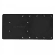 SEA BRACKETS 16 in Straight Trolling Motor Plate f and Garmin Kraken %2D Black