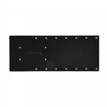 SEA BRACKETS 18 in Straight Trolling Motor Plate f and Garmin Kraken %2D Black