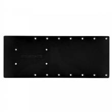 SEA BRACKETS 20 in Straight Trolling Motor Plate f and Garmin Kraken %2D Black
