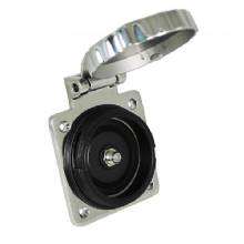 MARINCO Stainless Steel Cable TV and Internet Easy Lock Inlet