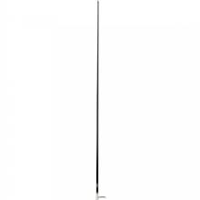 SCOUT 8%27 BLACK VHF ANTENNA 6DB HEAVY SS FERRULE W and 6M RG%2D8X