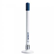 SCOUT 9andquot%3B STUBBY WHITE VHF ANTENNA W and QUICK MOUNT