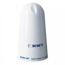 SCOUT WAVE 4andquot%3B WHITE TV ANTENNA OMNIDIRECTIONAL