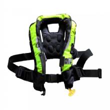 FIRST WATCH Auto and Manual Convertible 38g Inflatable PFD %2D Hi%2DVis Yellow