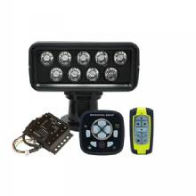 ACR ELECTRONICS RCL100 LED Searchlight Wired and Wireless Controls Black Housing 12 and 24vDC