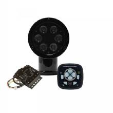 ACR ELECTRONICS RCL50 LED Searchlight Wired Control Black Housing 12 and 24vDC