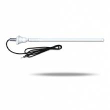 PROSPEC 16AM and FM White Rubber Antenna