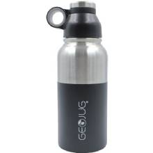 BRENTWOOD GEOJUG Stainless Steel Vacuum%2DInsulated Water Bottle 09 L%2D Black and Silver