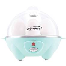 BRENTWOOD APPLIANCES Electric Egg Cooker with Auto Shutoff Blue