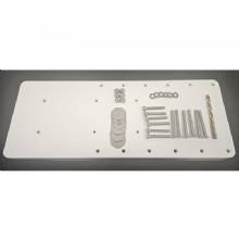 RHODAN White Aluminum Mounting Plate