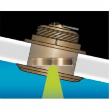 AIRMAR B164 1KW Bronze TH 0D Transducer Raymarine