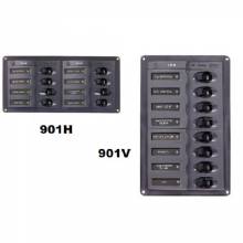 BEP MARINE 901V 8 Way DC Circuit Breaker Panel Vertical