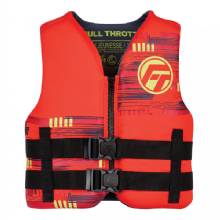 FULL THROTTLE Youth Rapid%2DDry Life Jacket %2D Red