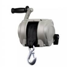 POWERWINCH Premier Series Winch 2000lb 8 in Crank Arm %2D Saltwater Silver