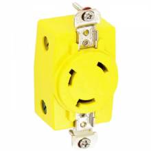HUBBELL HBL328DCR 30A 28V DC Locking Receptacle
