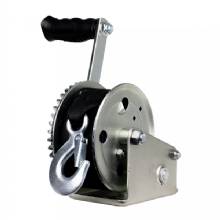 POWERWINCH Utility Series Winch 600lb 8 in Crank Arm %2D Zinc