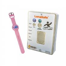 LUNASEA LIGHTING Water Activated RF Transmitter w and Rechargeable Alarm Receiver %2D Pink