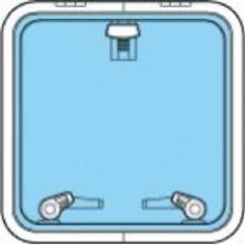 LEWMAR Size 60 Low Profile Hatch Flange Base