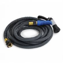HOSE COIL Stainlees Steel Pro 10ft Gray Hose Kit